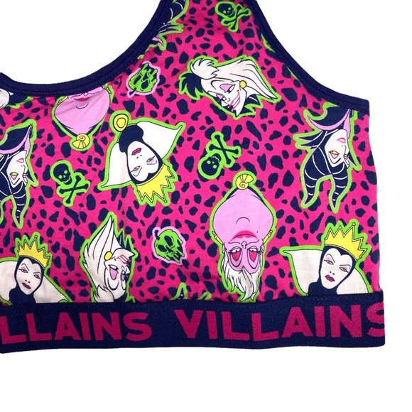 NEW 1X TORRID DISNEY Bralette Bra Top Villainesses Cotton Cruella (14-16) 42-46” - Picture 4 of 15